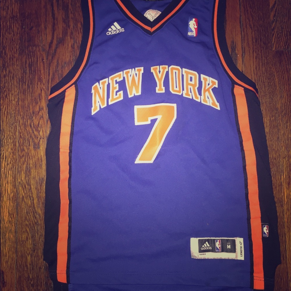 New York Knicks Carmelo Anthony jersey youth med.